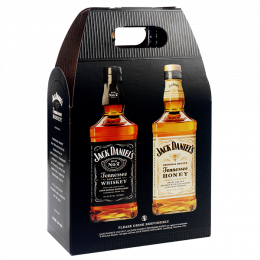 Jack Daniel's №7 40% & Honey 35% Twin Pack 2 x 1L виски